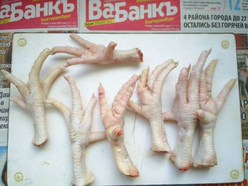лапки куриные