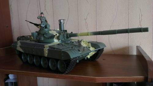 Танк-72. Деагостини. Маштаб 1-16.