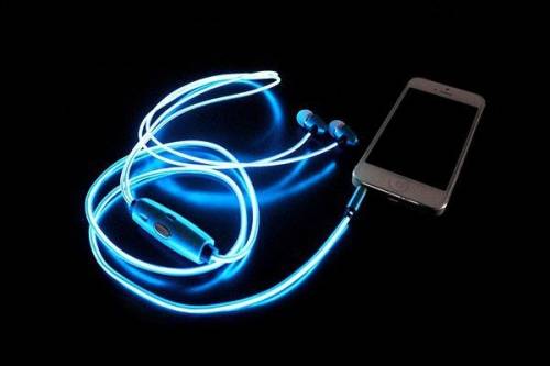 Светящиеся наушники LED