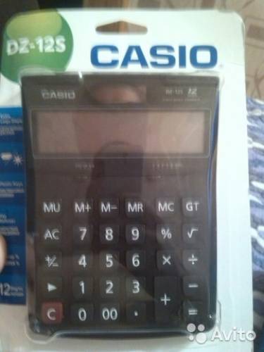 Калькулятор Casio GR-12 новый
