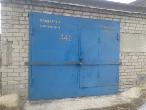 Гараж кирпичный сухой