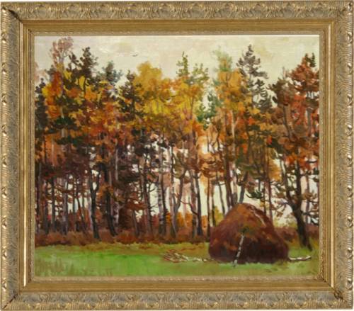 	 Картина “ Стожок“ х.м. 30х40 В.Швецов 2017г.