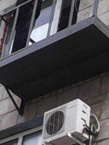 Восстановление разрушающихся плит балкона или лоджии. 