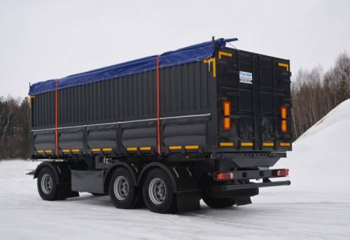 Прицеп зерновоз 857971-031 с боковой разгрузкой