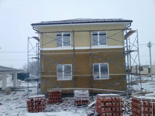 Мокрый фасад, утепление фасада