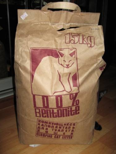 Наполнитель для туалета Bentonite