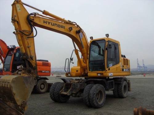 Продам колесный экскаватор Hyundai Robex 1400W-7А 2007 год