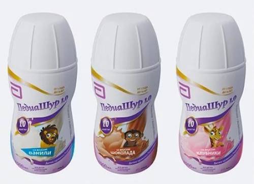 Питание “PediaSure“ и “NutriDrink“