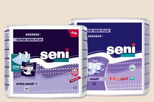 Подгузники для взрослых Seni 10 шт - 30шт, Пеленки