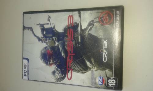 Диск с игрой CRYSIS 3 (ДВА ДИСКА с инструкцией)