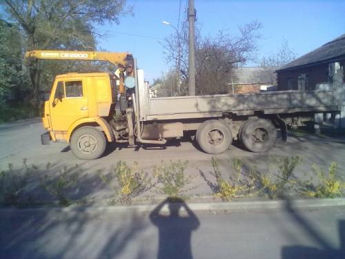 манипулятор камаз перевозки