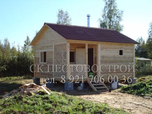 Брусовые и каркасные дома, бани под ключ - СК Пестовострой