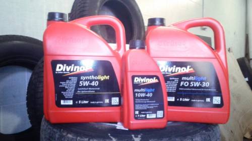 моторное масло Divinol 10х40