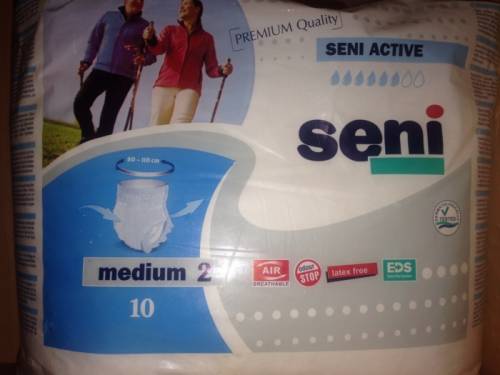 SENI ACTIVE 10 M 80-100 cm 