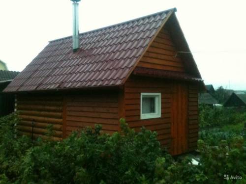 Баня из бревна