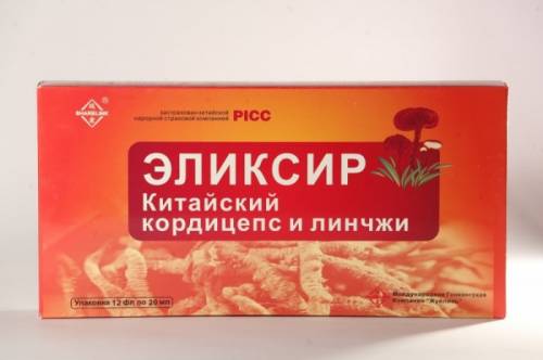 Эликсир Кордицепс и Линчжи
