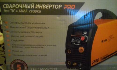Cварочный инвертор PRO для TIG и ММА сварки 