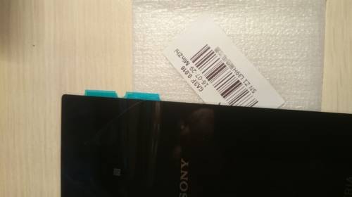 Запчасть на Смартфон Soni Z1L39h C6902 C6903 заднее стекло(новое)