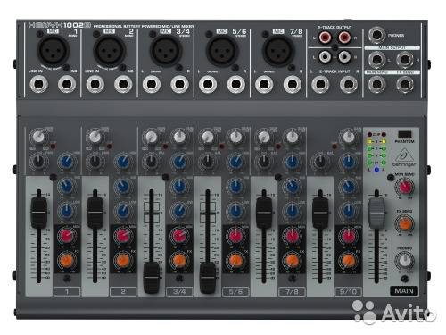 Микшерный пульт behringer xenyx 1002B