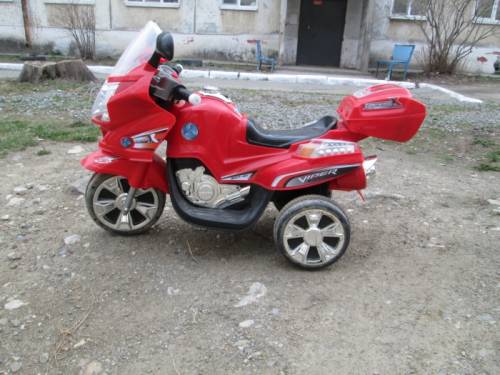 продам детский мотоцикл на аккумуляторе