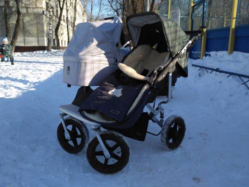 Коляска для двойни или погодок EasyWalker (Голландия