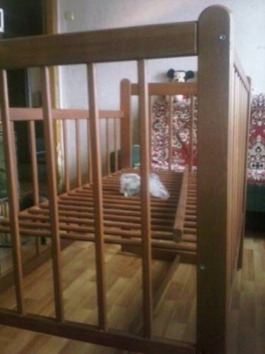 Продаю детскую кроватку