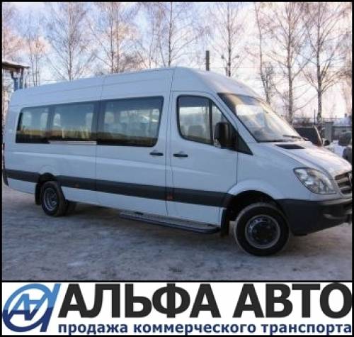 Микроавтобус нового поколения Mercedes-Benz Sprinter 515