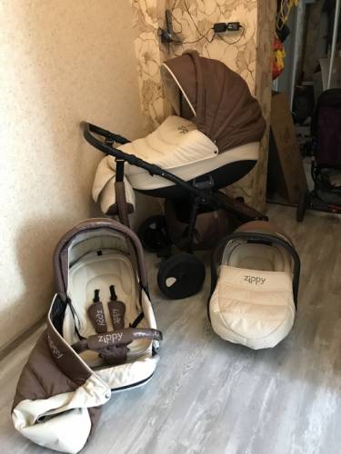 Коляска zippy tutis 3 в 1