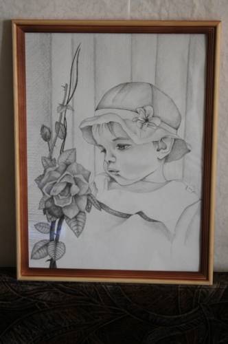 Портрет в карандаше по фото