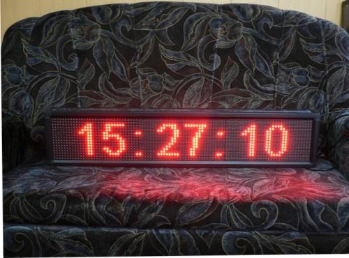 Продаю бегущую строку светодиодную  21х101 см, красную