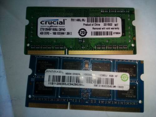 оперативная память SODIMDDR3 2х4 гб