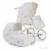 Коляска geoby c605 белая    подарок