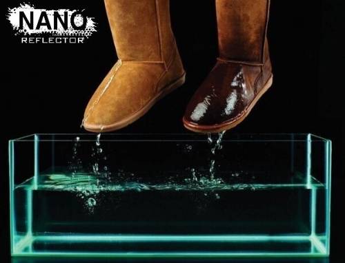 Nano Reflector Textile это невидимая защита одежды и обуви от луж, слякоти и др.
