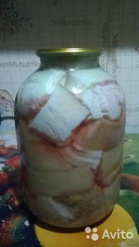 домашнее сало соленое
