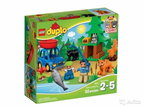 Лего Дупло Lego Duplo 10583 Рыбалка в лесу новый