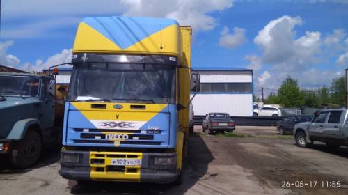 Iveco Euro Cargo 120E18 Tector 2002 года.