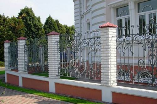 Художественная ковка. Ворота, заборы, калитки.