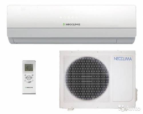 Neoclima кондицыонер 09 27кв.м 