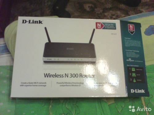 Продаю WI-FI роутер или маршрутизатор d-link-n-300