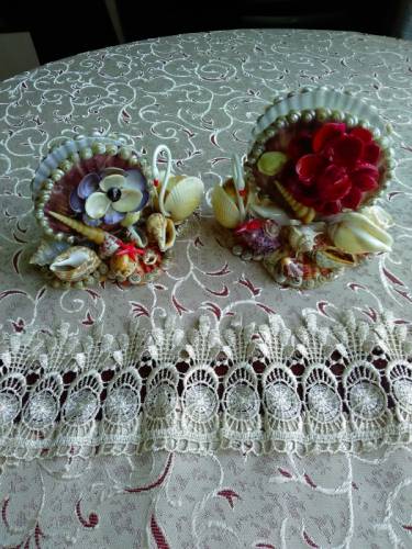 Продаю шкатулки, куклы, салфетницы из ракушек.