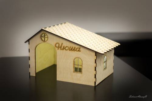 Домик для грызуна (морской свинки, хомяка, шиншиллы) 