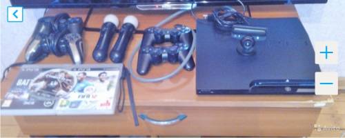Ps3 с комплектом 