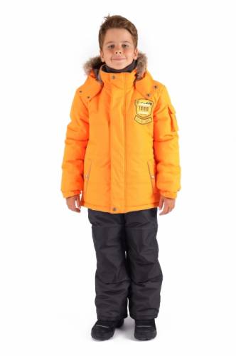 Зимний мембранный комбинезон для мальчиков Premont W16208 Orange