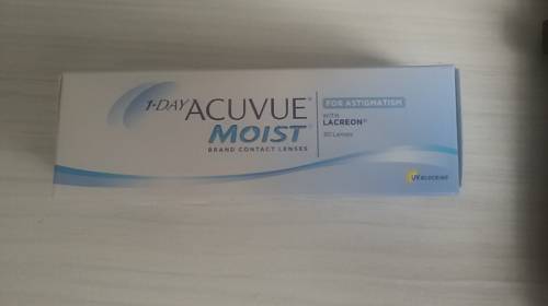 Контактные линзы Однодневные 1-Day Aсuvue Moist for astigmatism (29 блистеров)