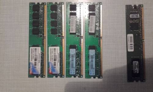  Оперативки512MB PC2 ddr2