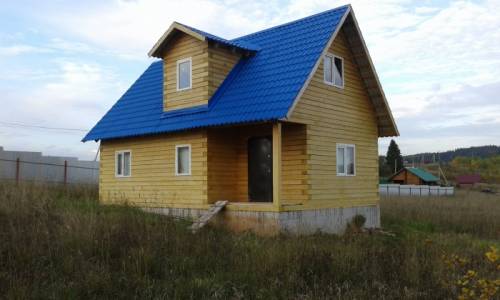 Дом без отделки