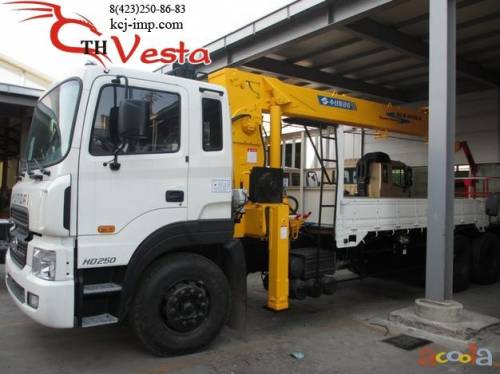 Продается КМУ Soosan scs 1015 (10 тонн) на базе грузовика Hyundai HD 260