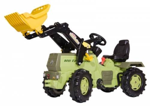 046690 Педальный трактор - экскаватор MB Trac 1500 rollyTrac Lader