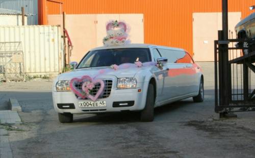 Украшения свалебного авто
