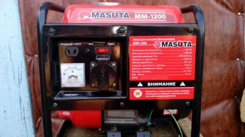 Продам электростанию бензиновую мм 1200